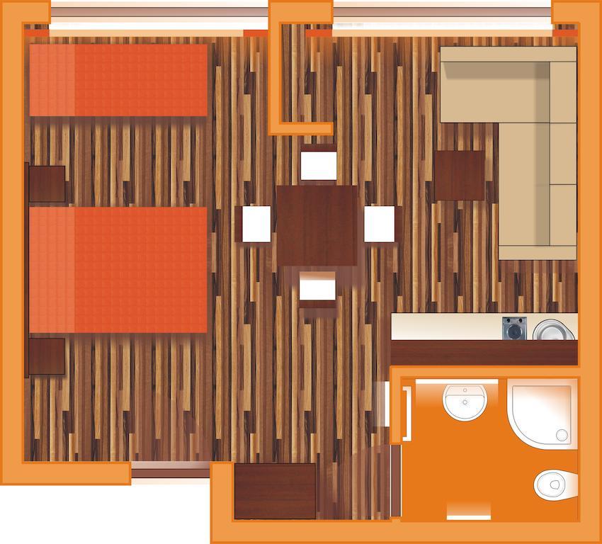 Kompleks Apartament-Serwis クラクフ エクステリア 写真